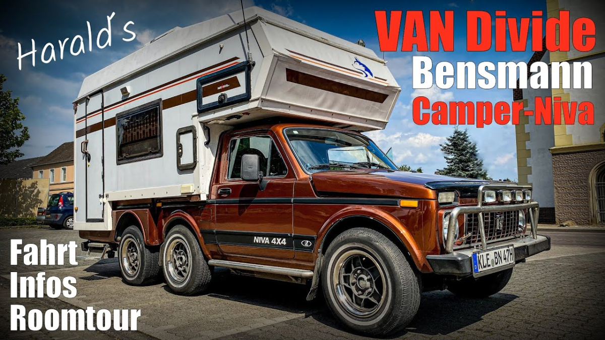 🚗 LADA Niva - VAN Divide/Bensmann Camper - YouTube